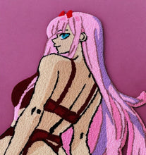 Load image into Gallery viewer, Zero Two İnspirasyonlu Anime Tufting Rug
